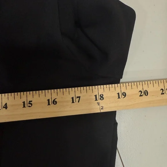 BCBGeneration Women's Fitted Wrap Mini Cocktail Dress Long Sleeve Size L - Picture 7 of 8